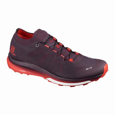 Salomon S/LAB ULTRA 3 - Miesten Polkujuoksukengät - Punainen